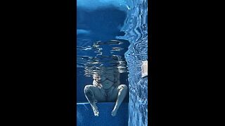 swimming bbw mom fucks step son