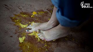 foot worship pov feet lick