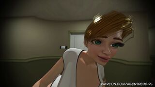 cartoon futanari girl