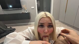 cum in mouth pantyhose ass