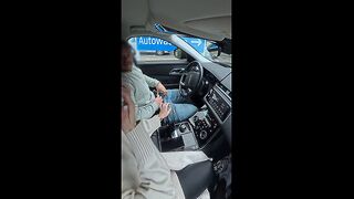 amateur blowjob real public risky sex