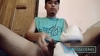 pinoy daddy fuck shoe smell handjob